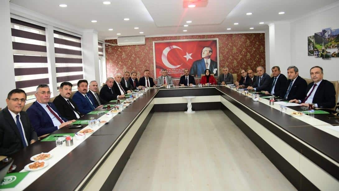 İlçe Millî Eğitim Müdürleri Toplantısına Katıldık
