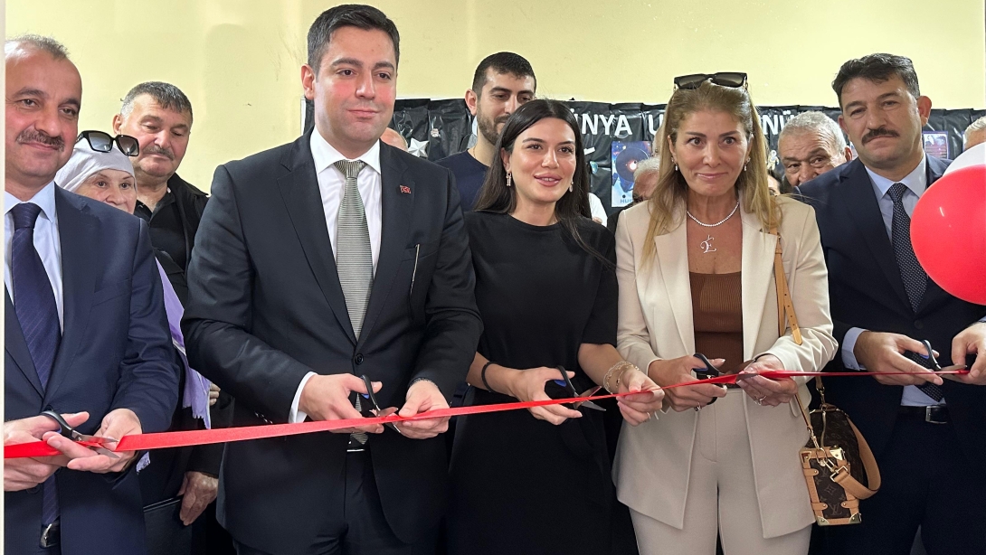 ÇARŞIBAŞI ORTAOKULU LABORATUVAR SINIFI AÇILIŞ TÖRENİ GERÇEKLEŞTİRİLDİ